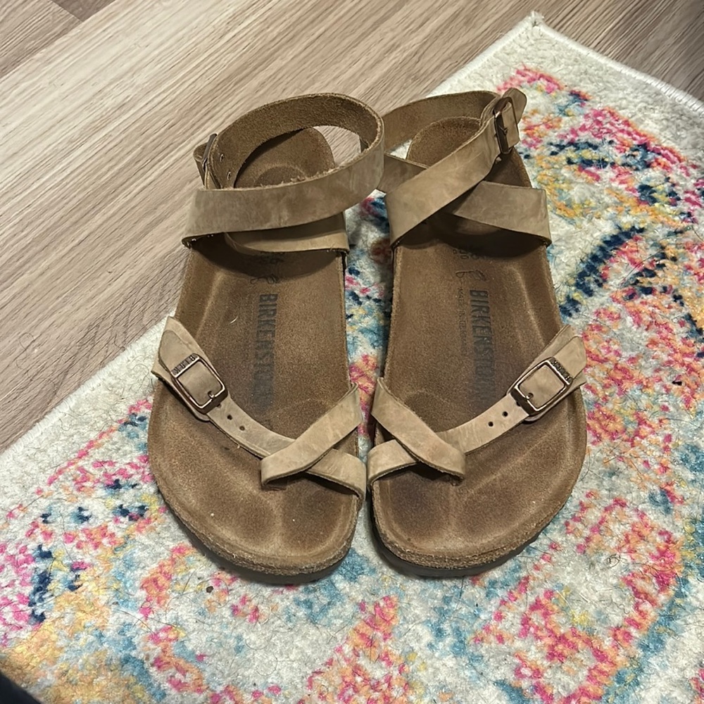 Birkenstock Suede Yara Sandals